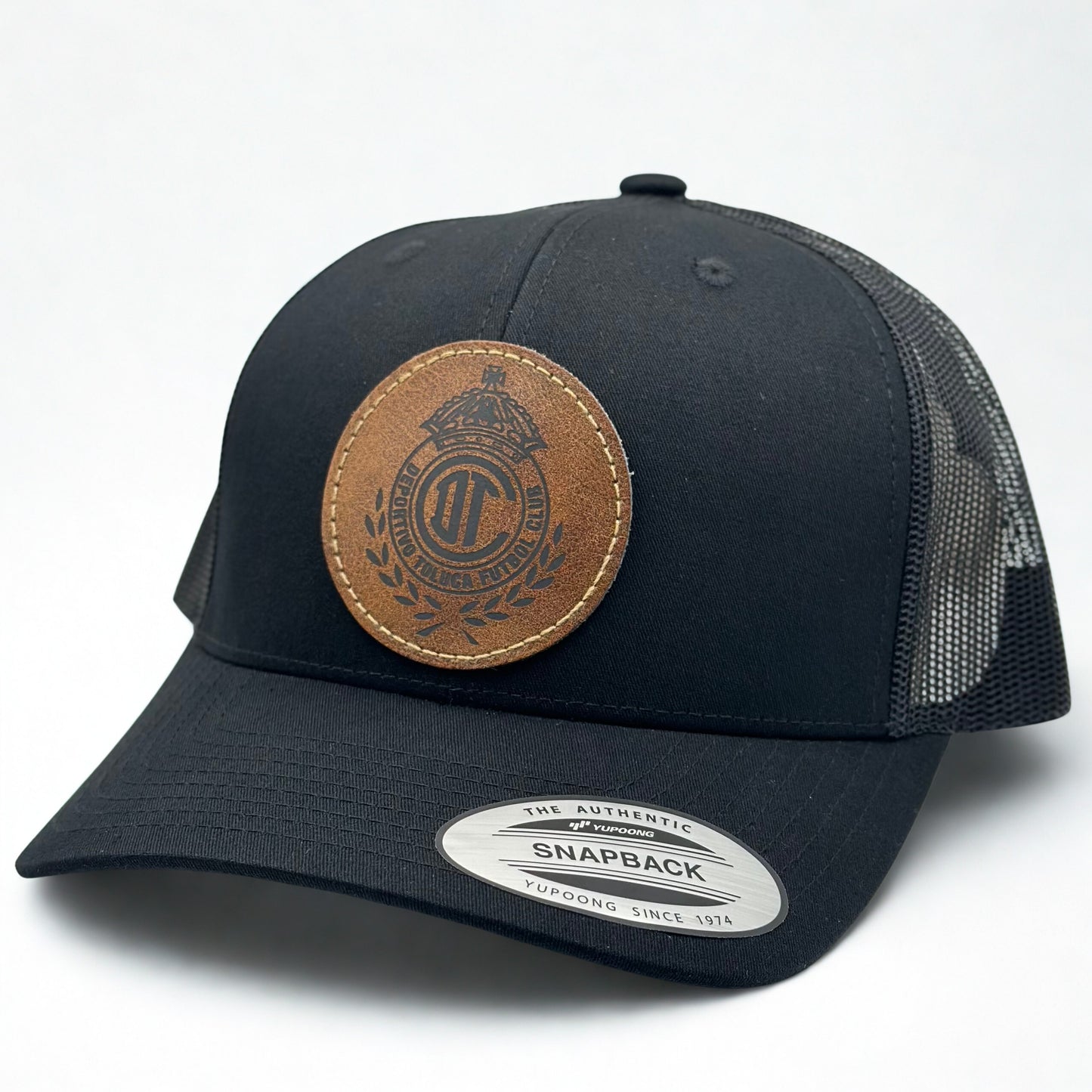 Leather Patch Trucker Hat