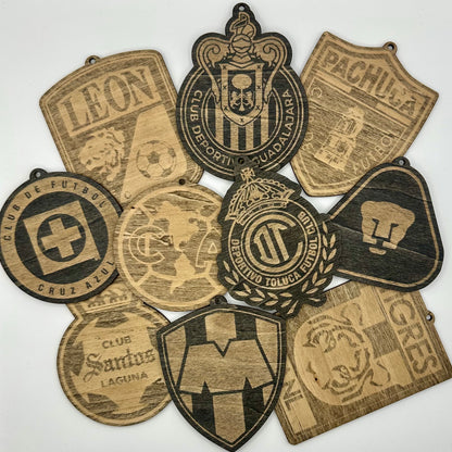 Wooden Air Freshener (Liga MX)
